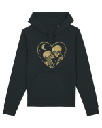The Lovers Golden Heart Hanorac Unisex Drummer