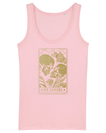 The Lovers Golden Tarot Cotton Pink