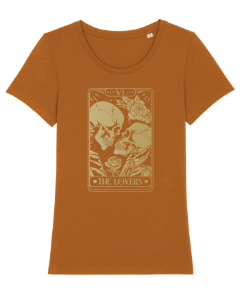 The Lovers Golden Tarot Roasted Orange