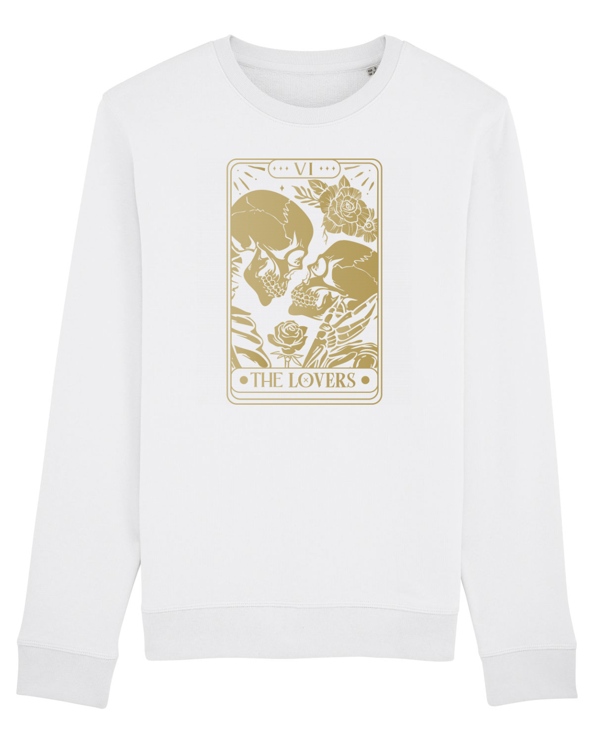 Bluză mânecă lungă Unisex Rise White
