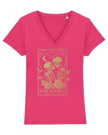 The Lovers Heart Tarot Raspberry