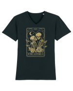 The Lovers Heart Tarot Tricou mânecă scurtă guler V Bărbat Presenter