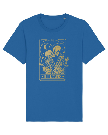 The Lovers Heart Tarot Royal Blue