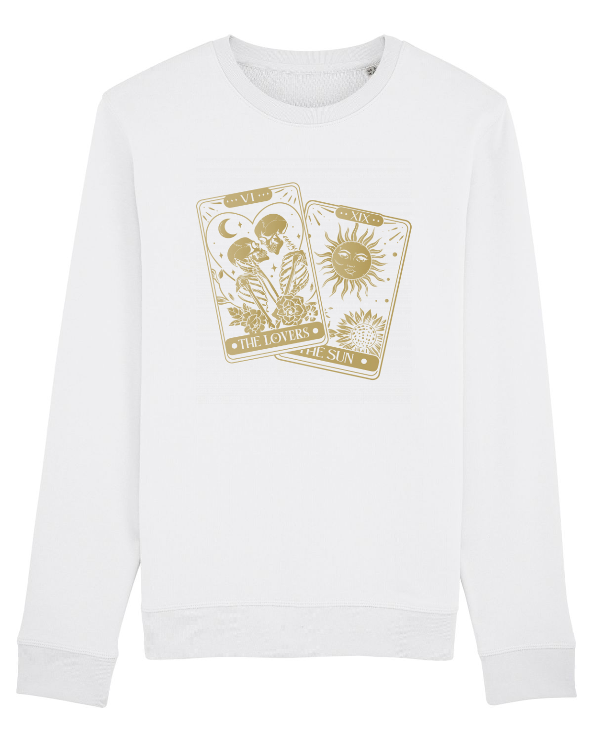 Bluză mânecă lungă Unisex Rise White