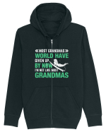 Most Grandmas World Have Given Up By Now I'm Not Like Most Grandmas Hanorac cu fermoar Unisex Connector