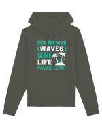 Ride The Wild Waves Surf Life Pacific Coast Hanorac Unisex Drummer