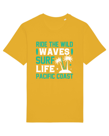 Ride The Wild Waves Surf Life Pacific Coast Spectra Yellow