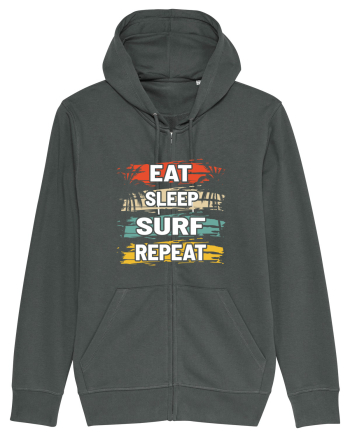 Eat Sleep Surf Repeat Anthracite