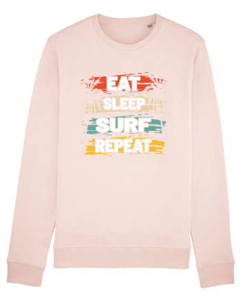 Eat Sleep Surf Repeat Candy Pink