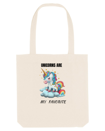 Unicorn dragut mesaj Unicorns are my favorite, design 1 Natural