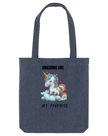Unicorn dragut mesaj Unicorns are my favorite, design 1 Midnight Blue