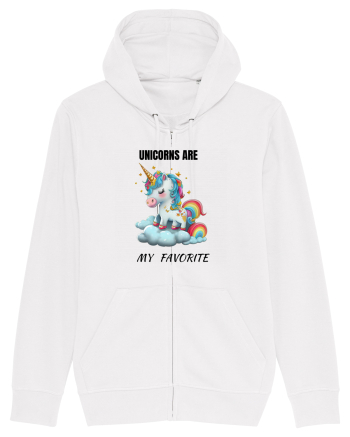 Unicorn dragut mesaj Unicorns are my favorite, design 1 White