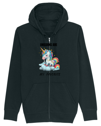 Unicorn dragut mesaj Unicorns are my favorite, design 1 Black