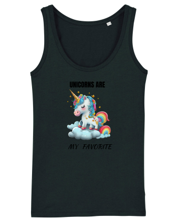 Unicorn dragut mesaj Unicorns are my favorite, design 1 Black