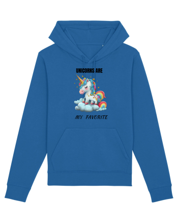 Unicorn dragut mesaj Unicorns are my favorite, design 1 Royal Blue