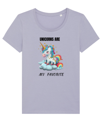 Unicorn dragut mesaj Unicorns are my favorite, design 1 Lavender