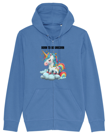 Unicorn dragut mesaj Born To Be Unicorn, design 1 Bright Blue