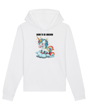 Unicorn dragut mesaj Born To Be Unicorn, design 1 White