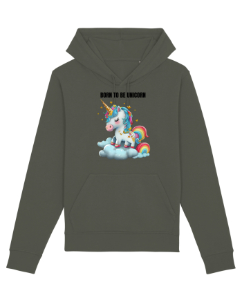 Unicorn dragut mesaj Born To Be Unicorn, design 1 Khaki
