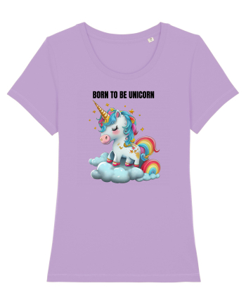 Unicorn dragut mesaj Born To Be Unicorn, design 1 Lavender Dawn