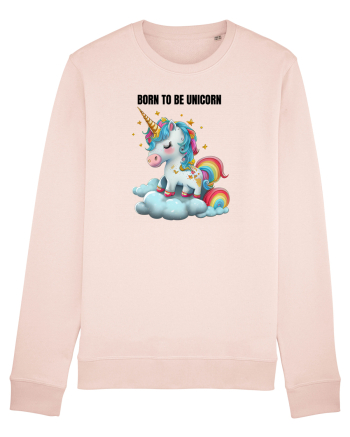 Unicorn dragut mesaj Born To Be Unicorn, design 1 Candy Pink