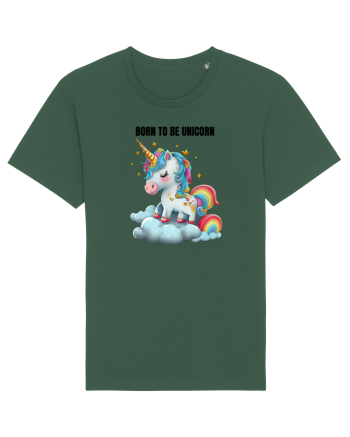 Unicorn dragut mesaj Born To Be Unicorn, design 1 Bottle Green