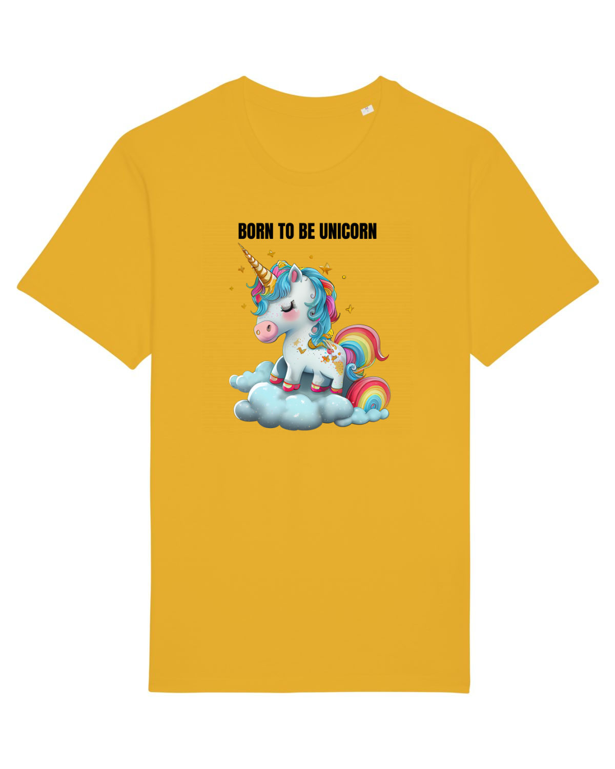 Tricou mânecă scurtă Unisex Rocker Spectra Yellow