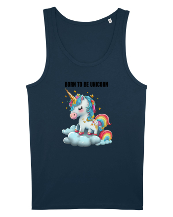 Unicorn dragut mesaj Born To Be Unicorn, design 1 Navy