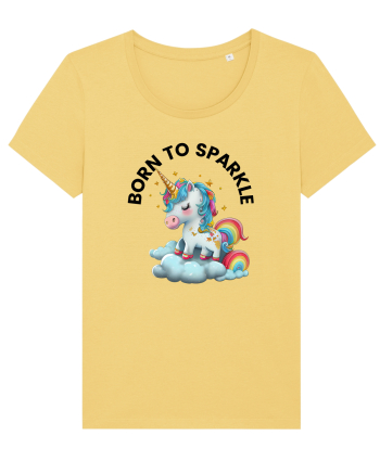 Unicorn dragut mesaj Born to Sparkle, design 1 Jojoba