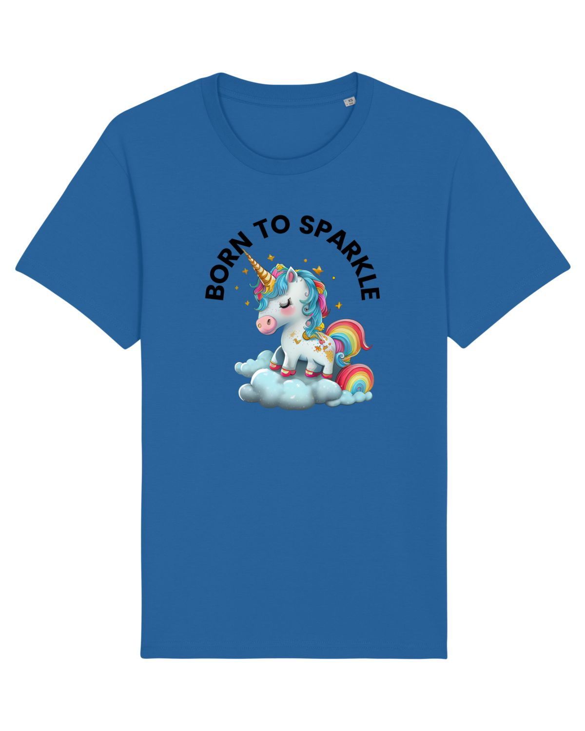 Tricou mânecă scurtă Unisex Rocker Royal Blue