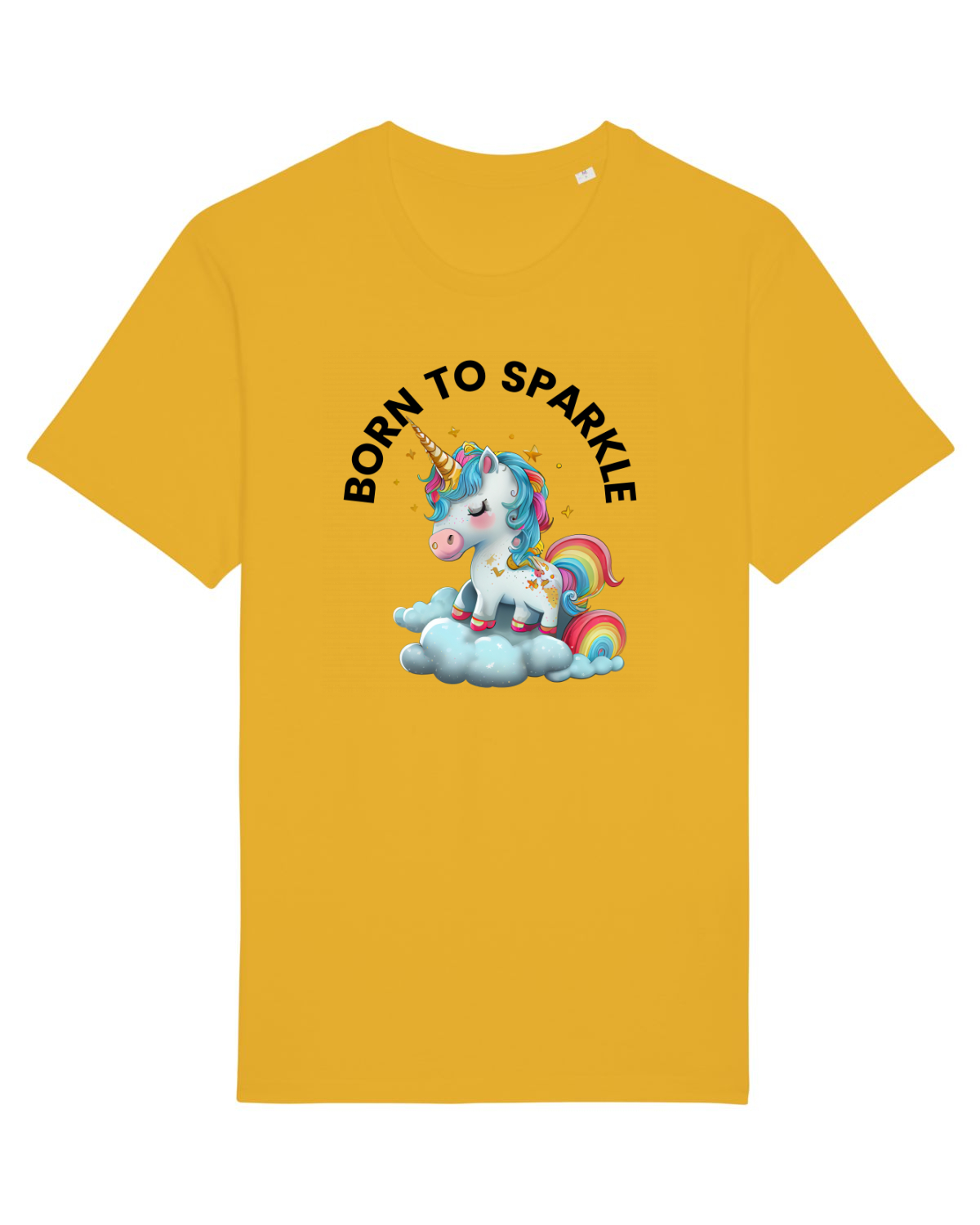 Tricou mânecă scurtă Unisex Rocker Spectra Yellow