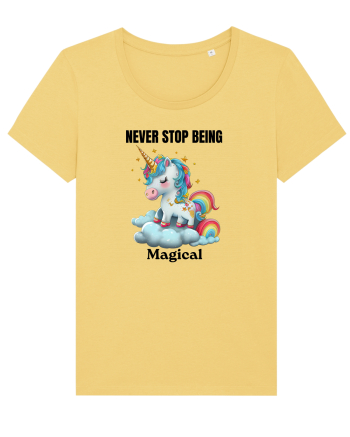 Unicorn dragut mesaj Never Stop Being Magical, design 1 Jojoba