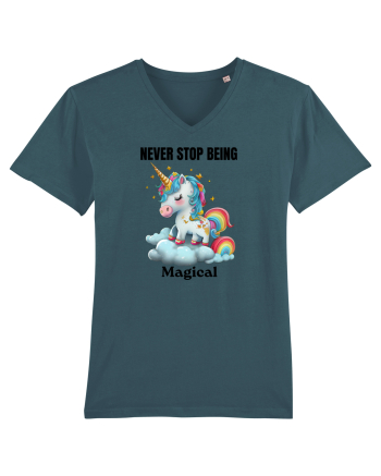 Unicorn dragut mesaj Never Stop Being Magical, design 1 Stargazer