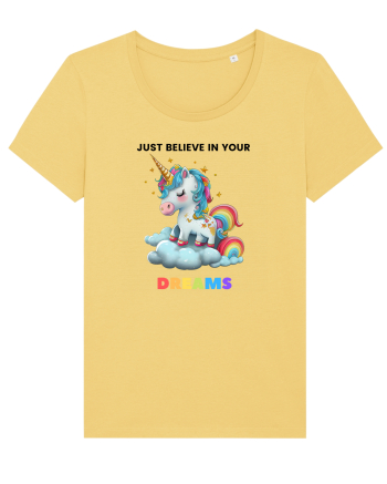 Unicorn dragut mesaj Just Believe in Your Dreams, design 1 Jojoba