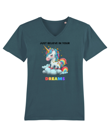 Unicorn dragut mesaj Just Believe in Your Dreams, design 1 Stargazer