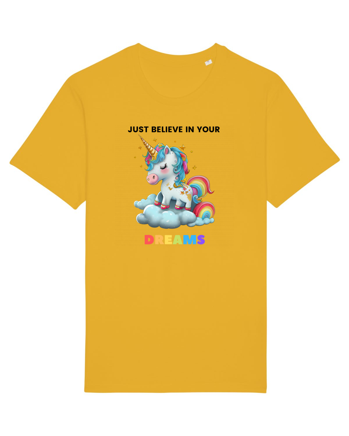 Tricou mânecă scurtă Unisex Rocker Spectra Yellow