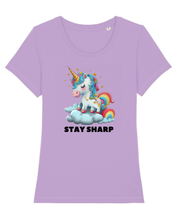 Unicorn dragut mesaj Stay Sharp, design 1 Lavender Dawn