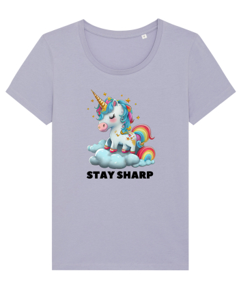 Unicorn dragut mesaj Stay Sharp, design 1 Lavender