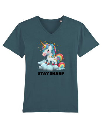 Unicorn dragut mesaj Stay Sharp, design 1 Stargazer