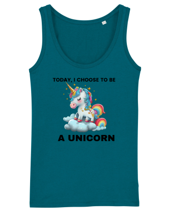 Unicorn dragut mesaj Today, I choose to be a unicorn, design 1 Ocean Depth