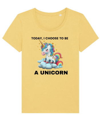Unicorn dragut mesaj Today, I choose to be a unicorn, design 1 Jojoba
