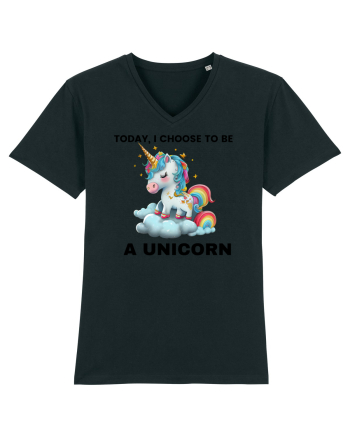 Unicorn dragut mesaj Today, I choose to be a unicorn, design 1 Black
