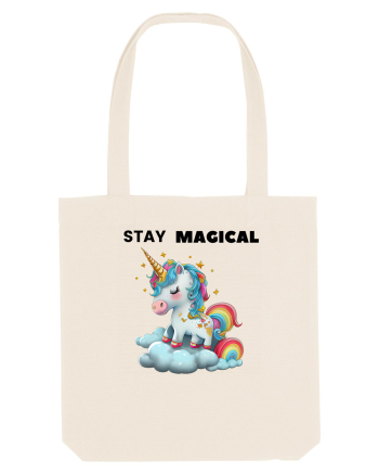 Unicorn dragut mesaj Stay magical, design 1 Natural