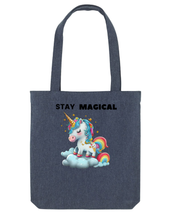 Unicorn dragut mesaj Stay magical, design 1 Midnight Blue