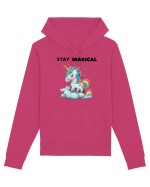 Unicorn dragut mesaj Stay magical, design 1 Hanorac Unisex Drummer
