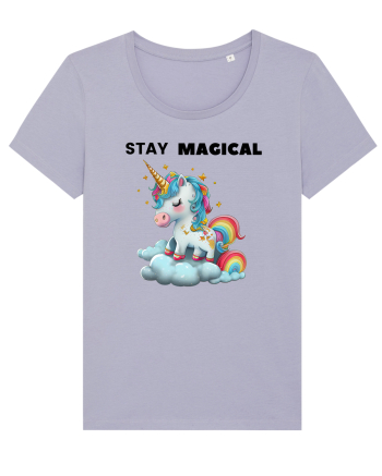 Unicorn dragut mesaj Stay magical, design 1 Lavender