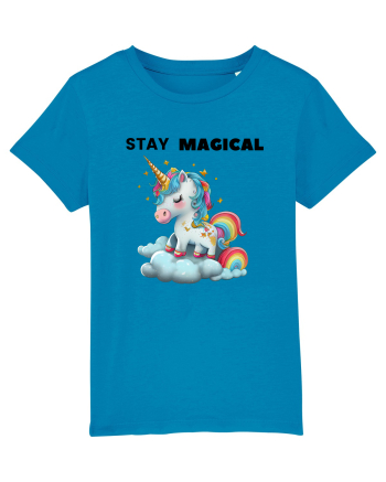 Unicorn dragut mesaj Stay magical, design 1 Azur