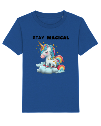 Unicorn dragut mesaj Stay magical, design 1 Majorelle Blue