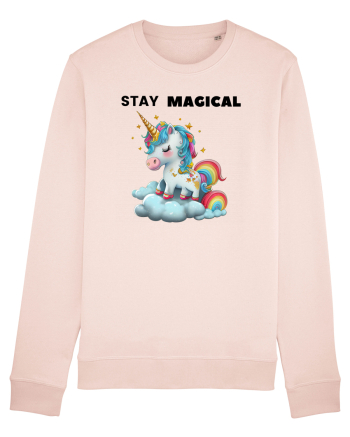 Unicorn dragut mesaj Stay magical, design 1 Candy Pink