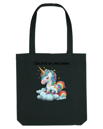 Unicorn dragut mesaj I believe in unicorns, design 1 Black